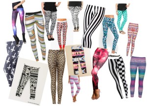 Patterned Leggings