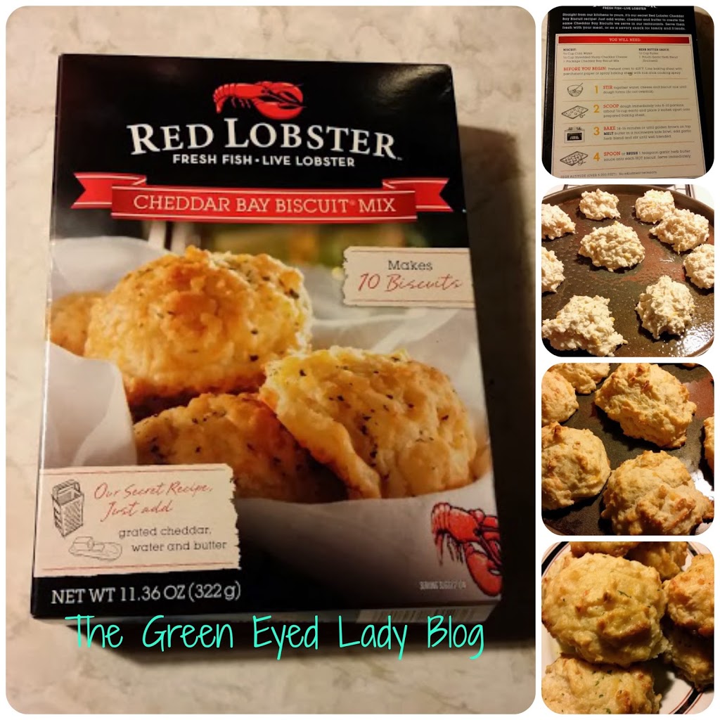 Red Lobster Cheddar Bay Biscuit Mix, Makes 10 Biscuits, 11.36 oz Box 