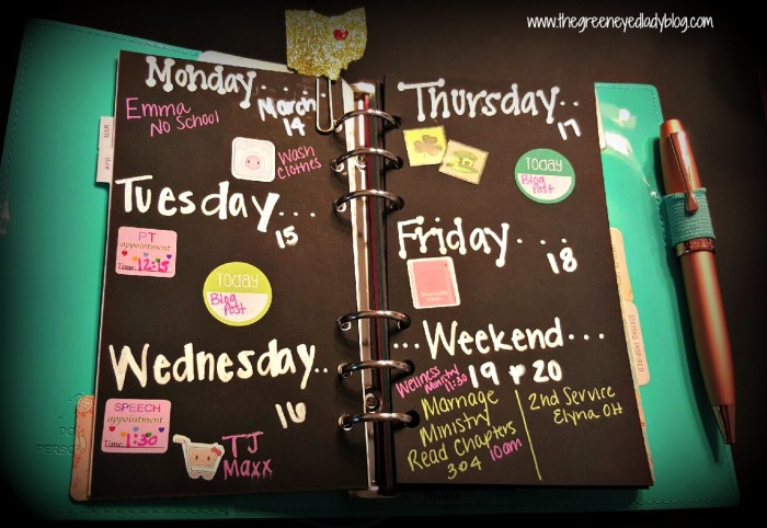 Black Out Paper Planning