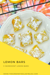 3 Ingredient Lemon Bars