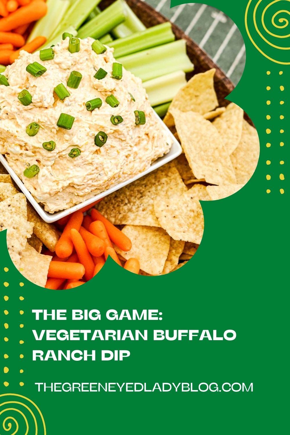 The Big Game: Vegetarian Buffalo Ranch Dip